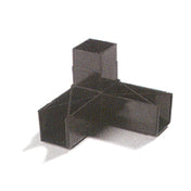 Carlisle 900331 Carlisle Sneeze Guard Assembly Block 1-1/4" Square 90° Angle