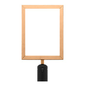 Aarco VSF118B Form-A-Line™ Sign Frame 8-5/8"W X 11-1/8"H Vertical
