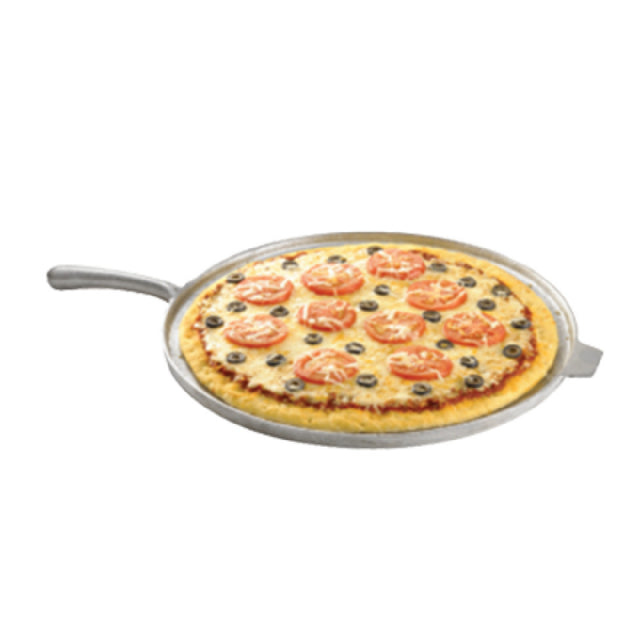 Tablecraft CW4100PB Pizza Pan With Handle 16" Dia X 1/2" Round