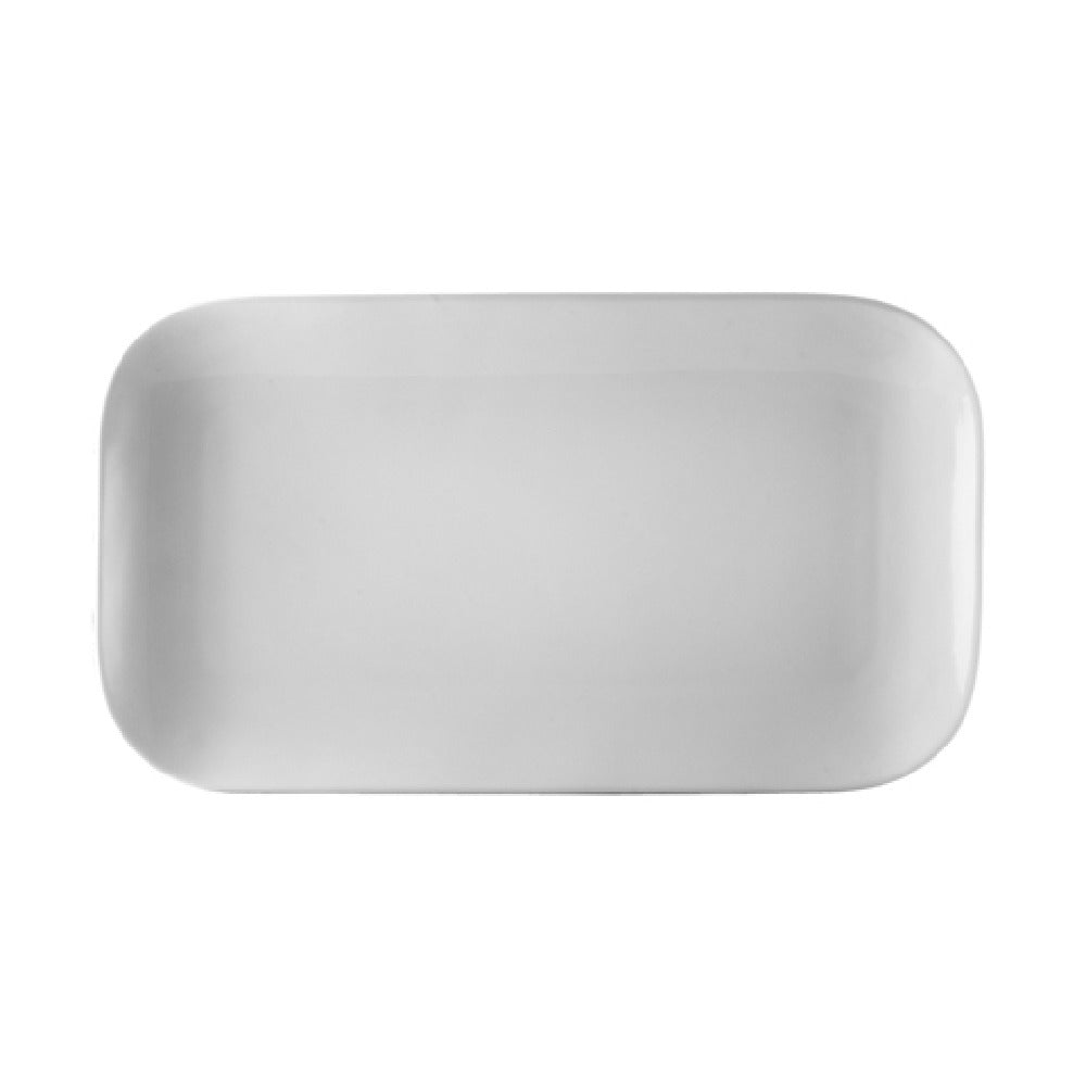 CAC China OXF-C12 Oxford Platter 10"L X 5-3/8"W X 3/4"H Rectangular
