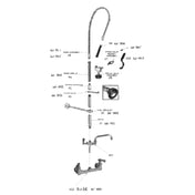 GSW USA AA-909G Pre-Rinse Spray Valve Assembly With Brush No Lead (990033)