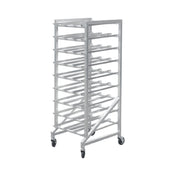 Hubert 90291 - Mobile Can Rack, Full Size Fully Welded, Fits #5/10 Cans