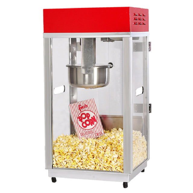 Gold Medal 2488SR Pop-About 8 Oz. Portable Popcorn Machine Electric Countertop