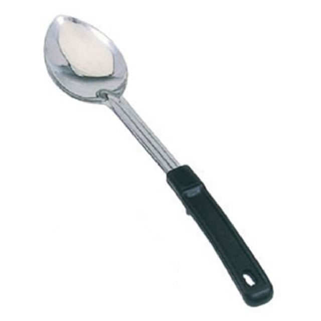 Omcan 80728 13-inch Stainless Steel Solid Basting Spoon With Stop-Hook Handle