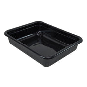Quantum FSB-20155RBRNBCS - Bussing Tub, 15"W X 20"L X 5"H, Ribbed Bottom