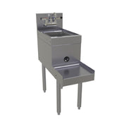 Glastender BSB-12 Underbar Blender Station Freestanding With Dump Sink 12"W X 29"D