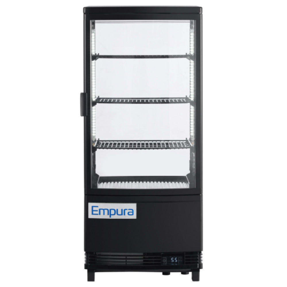 Empura E-RDC-17B-2D - Refrigerated Display Case, Countertop, 16.9"W × 16.6"D × 38.9"H