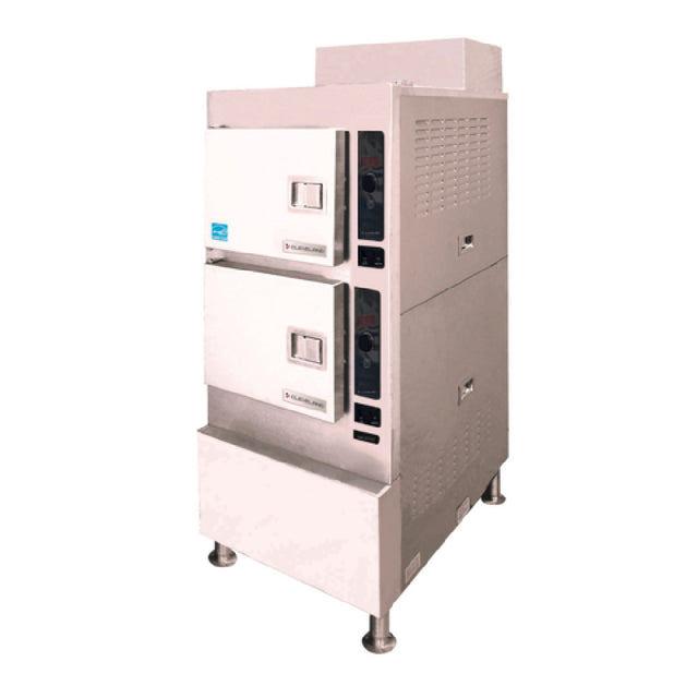 Cleveland 24CGA6.2S_LP SteamCraft® Gemini™ 6 Convection Steamer Pressureless