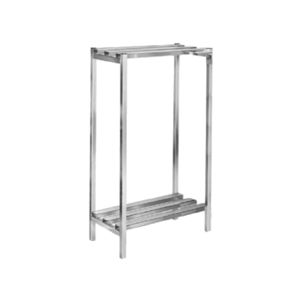 Channel DR2454-2 Dunnage Shelving All-Welded 2 Shelf Style Channel Style