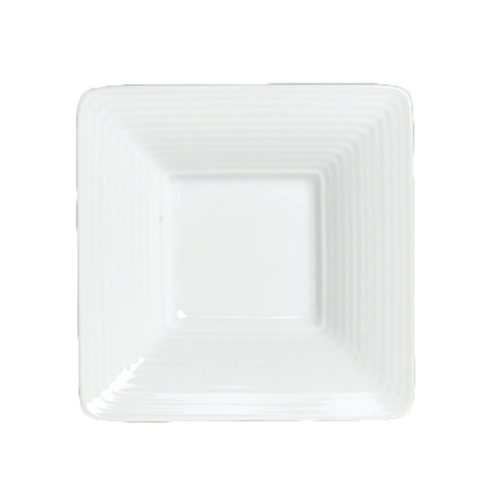 Steelite 6300P083 Square Amuse Bouche Plate 2.0 Oz 4.0"Aura