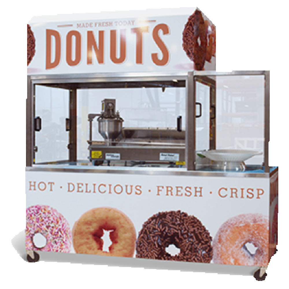Belshaw INSIDER-MARK-II Insider Clean-Air Cabinet & Frying System With Donut Robot® Mark II Fryer & Roto-Cooler