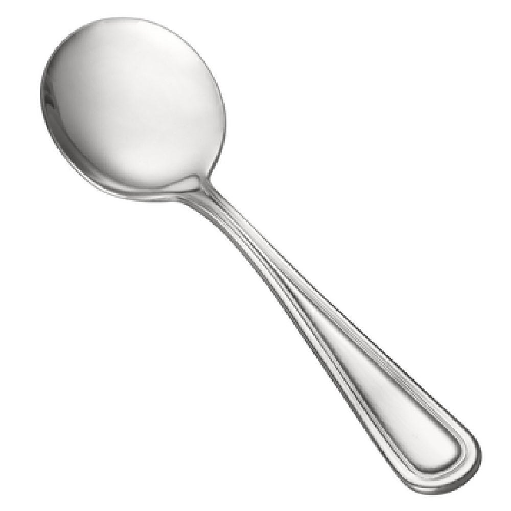 CAC China 3002-04 Prime Bouillon Spoon 6-3/8"L Extra Heavy Weight