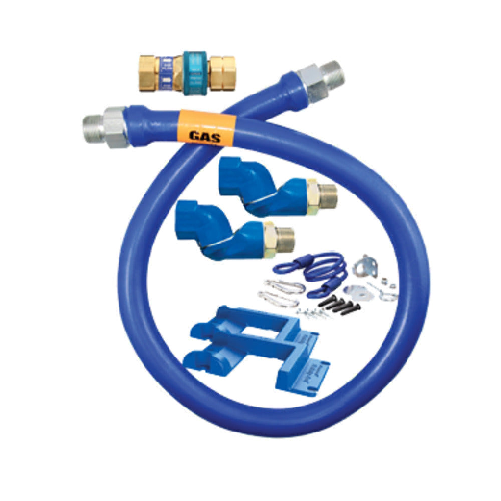 Dormont 1650BPQ2SR48PS Dormont Blue Hose™ Moveable Gas Connector Hose Assembly