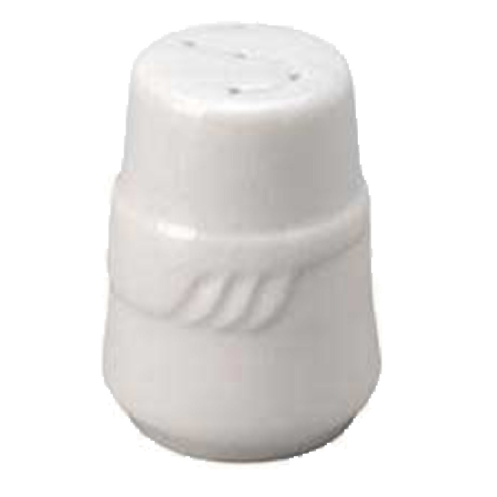 Vertex China SAU-SS Salt Shaker 2-7/8"H Sculpted Lines