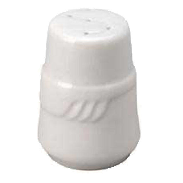 Vertex China SAU-SS Salt Shaker 2-7/8"H Sculpted Lines