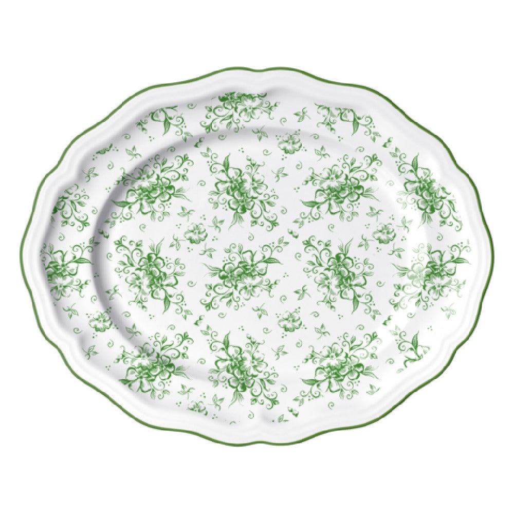 Steelite 62544FP817 Oval Platter 13.0" X 10.5" X 1.0" Adelina