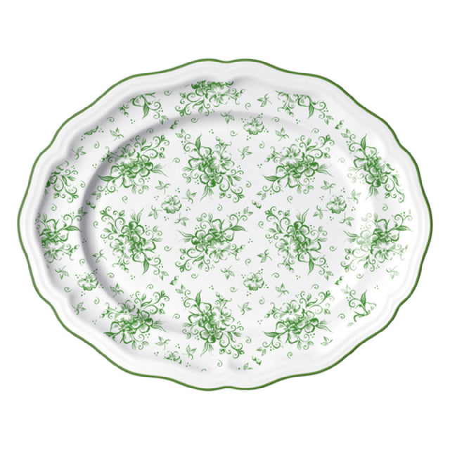 Steelite 62544FP817 Oval Platter 13.0" X 10.5" X 1.0" Adelina
