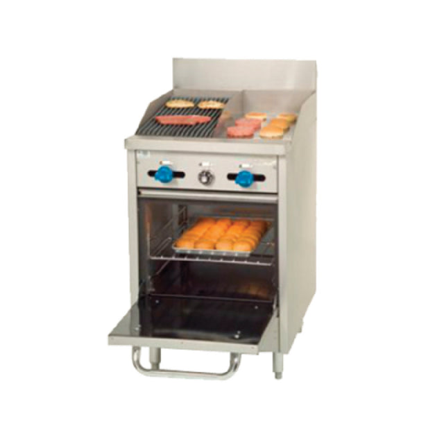 Comstock-Castle F318-12-1RB Range Gas 24" Wide