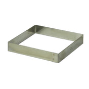 JB Prince M605 8 De Buyer Ring Mold 8" X 3/4"H Square