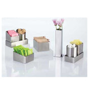 American Metalcraft SQSSPH2 Sugar Packet/Cube Holder 2" Square X 2-3/4"H Angled