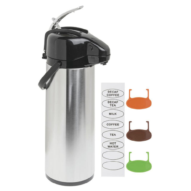 Hubert 62582 - Airpot, 3 Liter, 6" Dia. X 18-1/2"H