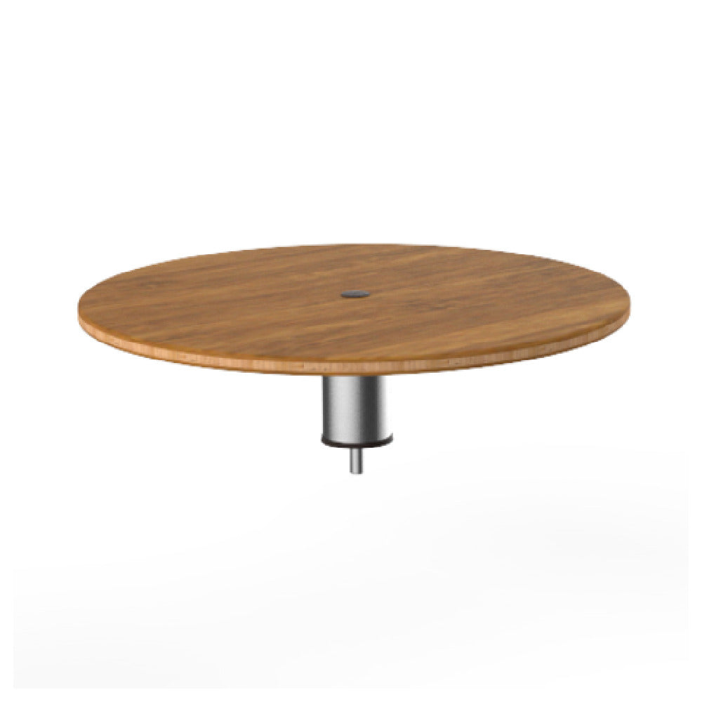 Steelite MGCIAY05BSXX - Round Low Display Shelf, 24.0" X 6.5", Modular