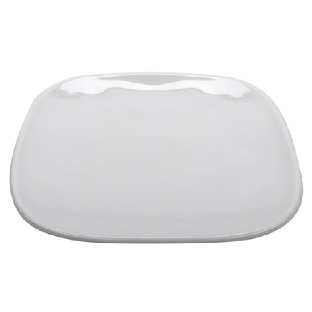 GET Enterprises SCS-9-AM-W Arctic Mill™ Dinner Plate 9-1/2"L X 9-1/2"W Square