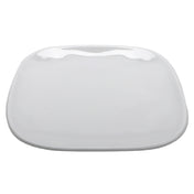 GET Enterprises SCS-9-AM-W Arctic Mill™ Dinner Plate 9-1/2"L X 9-1/2"W Square