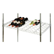1880 Hospitality FDWS2436CH Focus Foodservice Double Cradle Wire Wine Shelf 36"W X 24"D