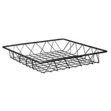 GET Enterprises W1212-GG Elite Global Solutions Wire Basket 12"L X 12"W X 2"H Square