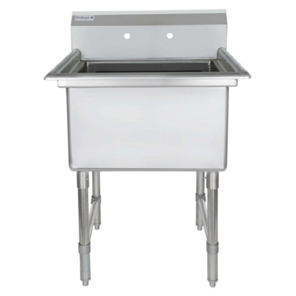 Empura EHD12424 - Sink, 29.5"W X 29.5"D X 44.25"H, (1) Compartment Heavy-duty