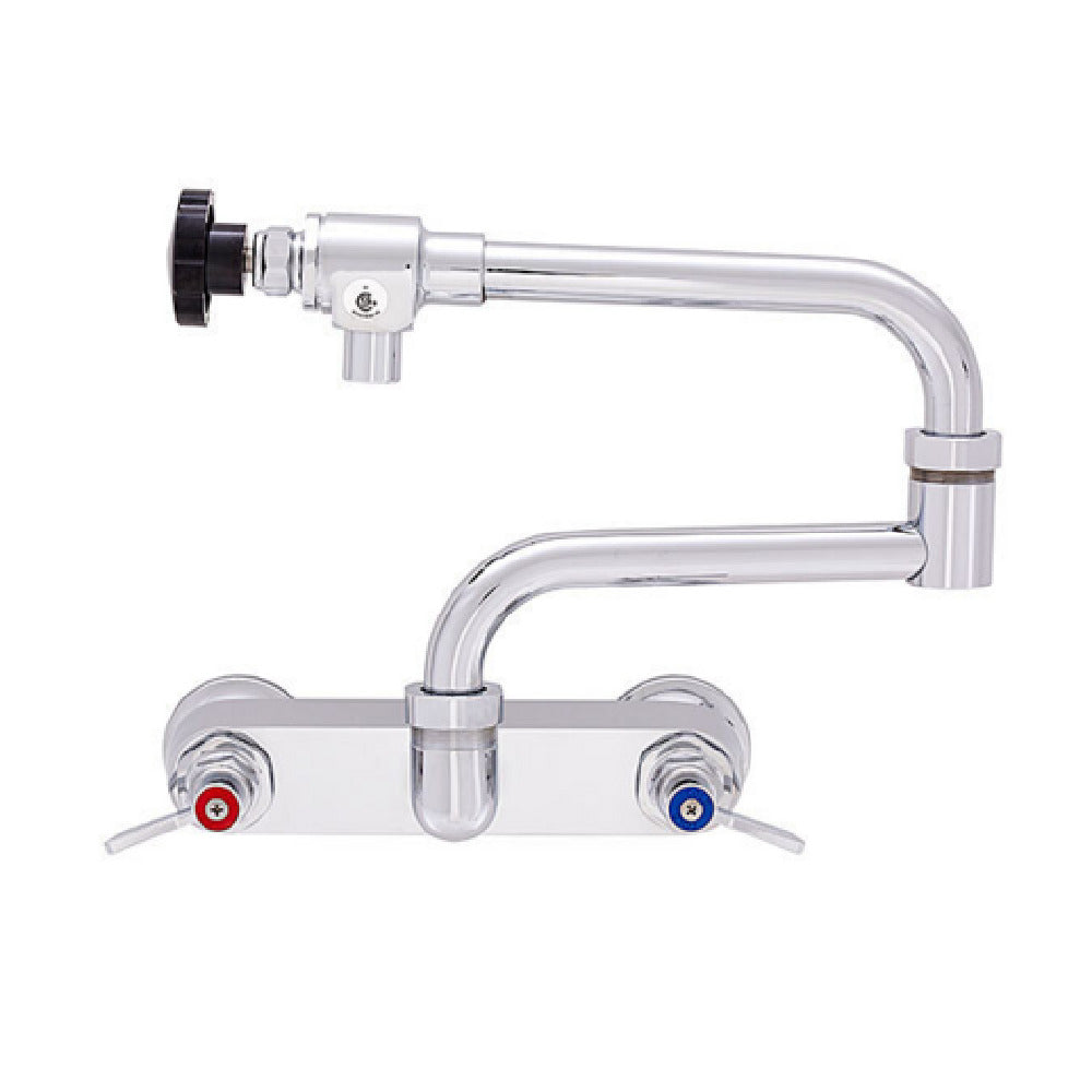 Fisher 2267 Pot Filler Wall Mount 8” Adjustable Wall Control Valve