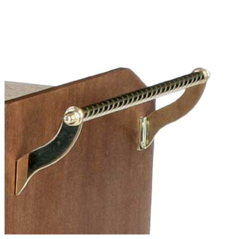 Forbes Industries 6007 Cart Handle Brass Roped.