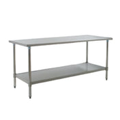 Eagle T2430SB-X Budget Series Work Table 30"W X 24"D 430 Stainless Steel Top