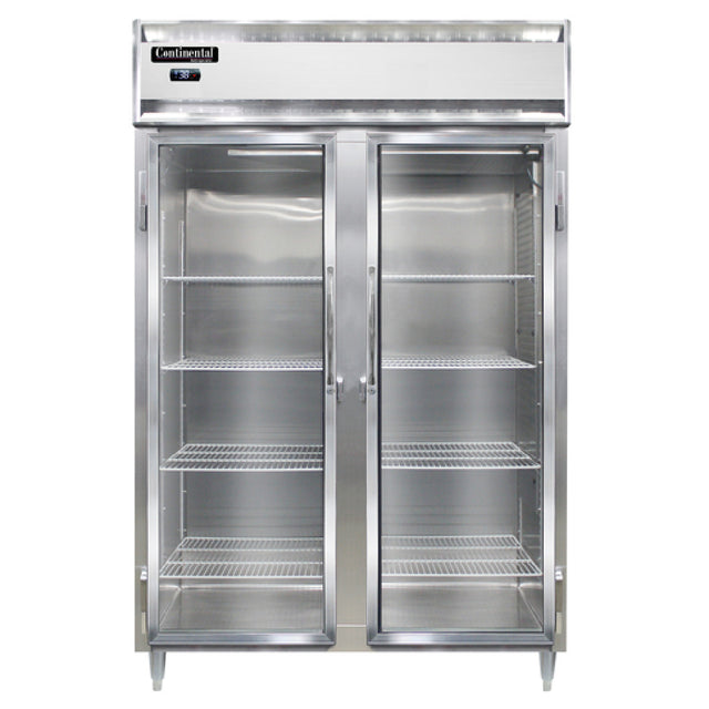 Continental Refrigerator D2RNSAGD Designer Line Refrigerator Reach-in Two-section