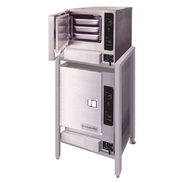 Cleveland (2) 22CGT63.1_NAT SteamChef™ 3 & 6 Convection Steamers Electric Boilerless
