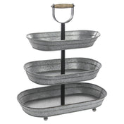 Hubert 35991 - Display Stand, 3-tier, 20" X 11-1/2" X 23"H