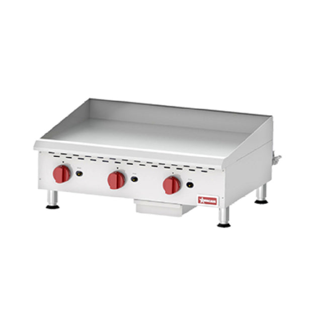 Omcan 43018 (CE-CN-G36TPF) Griddle Countertop Natural Gas