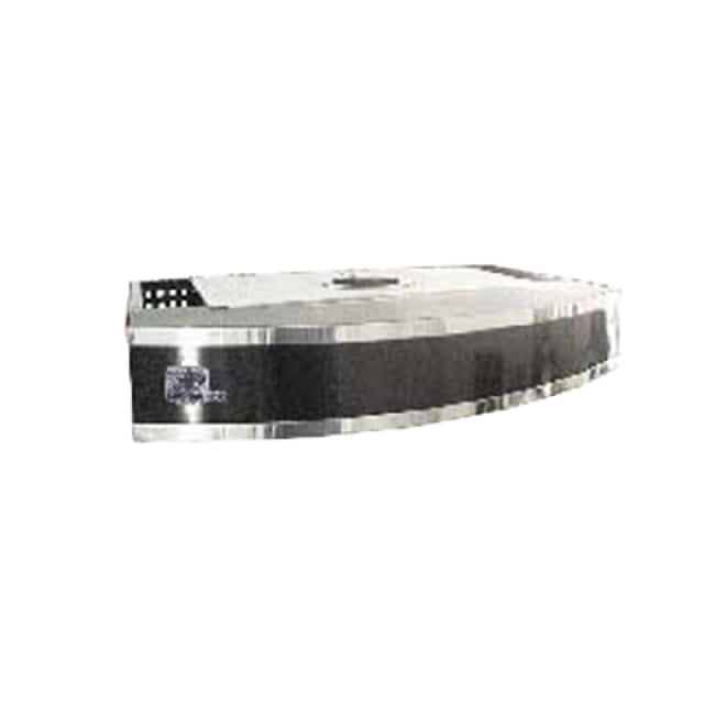 Rotisol 1375TPL Decorative Roof 54-1/4" W LUX Finish- Full-body Finish In Black Porcelain Enamel With Chrome Or Brass Trim (5% Surcharge For Other Colors From The Rotisol Chart)