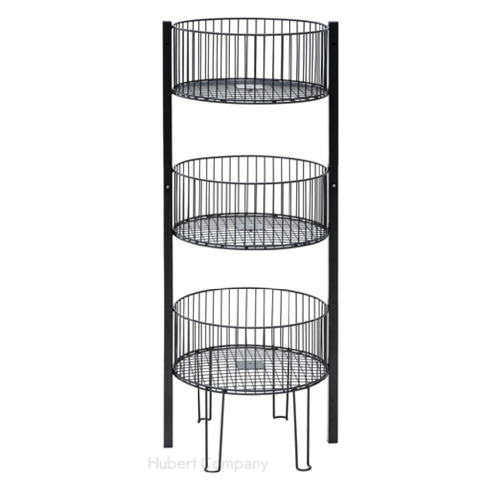 Hubert 60807 - QuickStack™ Dump Bin, 3-tier, 18" Dia. X 49-12/25"H