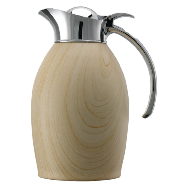 Service Ideas 981C10BSLW Carafe 1 Liter (33.8 Oz.) 4-3/4" X 5-1/2" X 8-1/2"