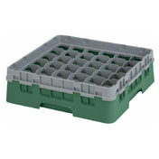 Cambro 36S318119 Camrack® Glass Rack With Soft Gray Extender Full Size