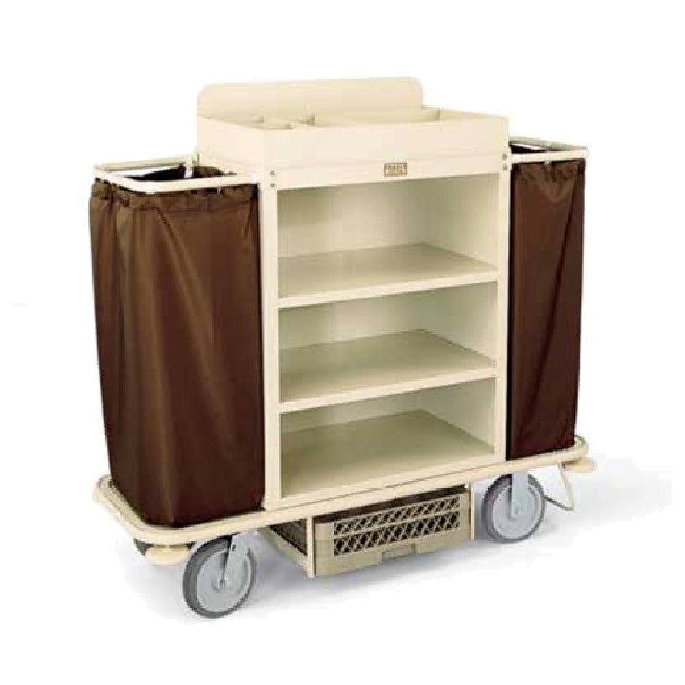 Forbes Industries 2148 Guest Room Attendant Cart 30"W X 19"D X 36"H Cabinet (3) Shelves