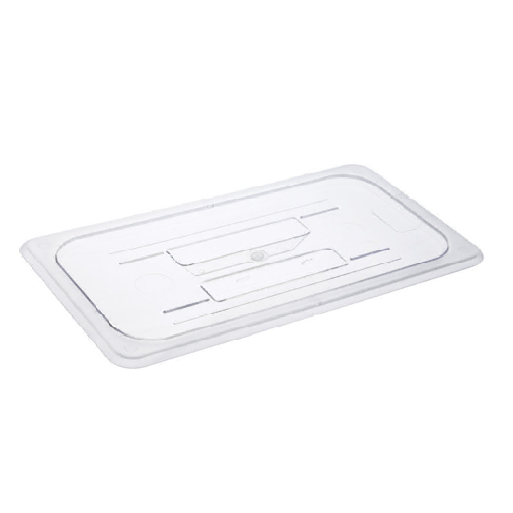 CAC China PCSD-TC Food Pan Cover 1/3-size Solid