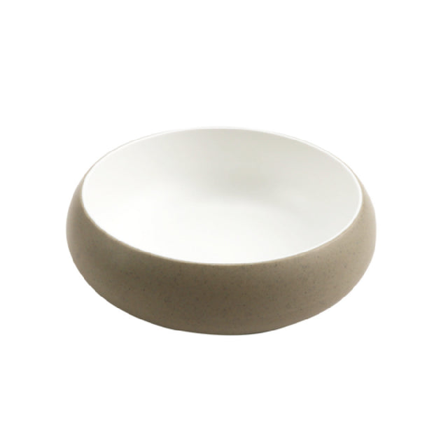 GET Enterprises 31080-TOH/SND Cheforward Hatch Bowl 40 Oz. Touch Of Honey Interior/sandstone Exterior