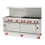 American Range AR-72G-CC_LP Restaurant Range Gas 72"