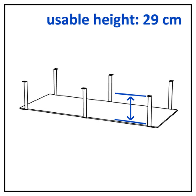 BauscherHepp VE-80011 Venta® Shelf To Create Storage Space Under A Buffet Table