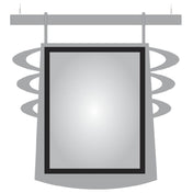 Hubert 47453 - Menu Board, 1-pocket, Hanging
