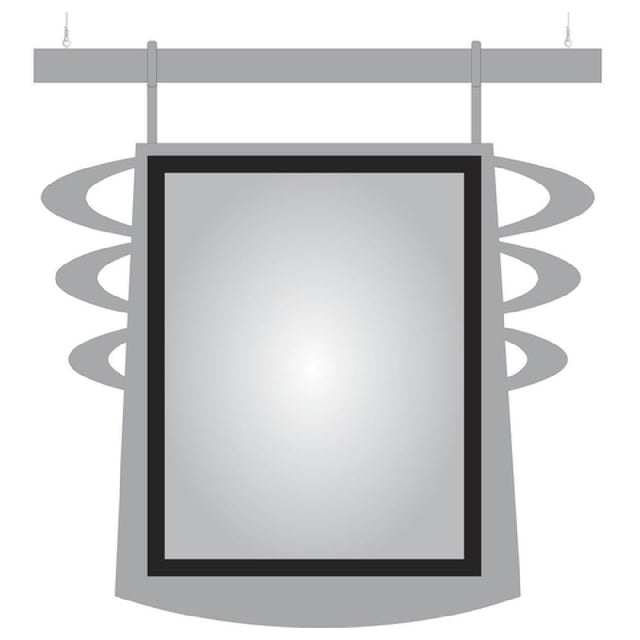 Hubert 47453 - Menu Board, 1-pocket, Hanging
