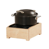 Cal-Mil 3633-71 Blonde Induction Unit 15.5"W X 12.5"D X 7"H Stove Included